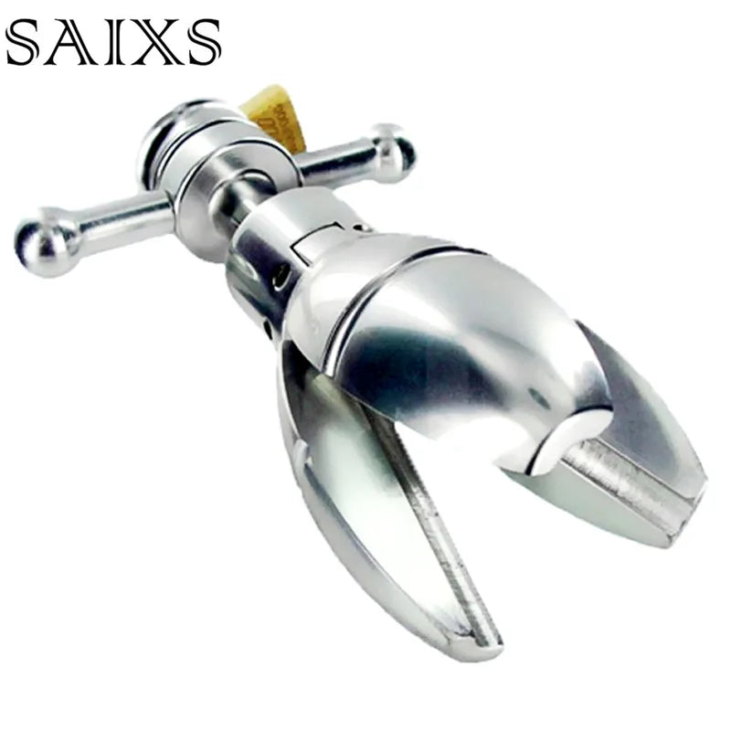 Anal Open Tool Butt Stretching Adult Sex Toy Stainless Steel Anal Plug With Lock Expanding Ass Appliance Sex Toy Drop shipping