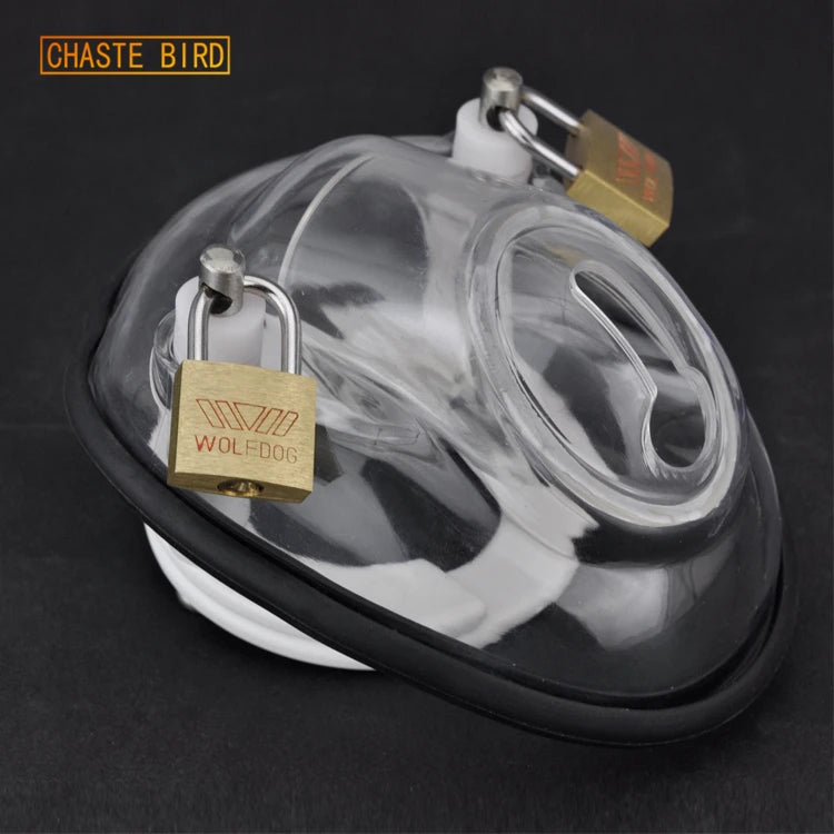 Chaste Bird CB2000 Male Chastity Device Cock Cages Men's Virginity Lock Penis Ring Penis Lock 2 Cock Ring Chastity Belt A139