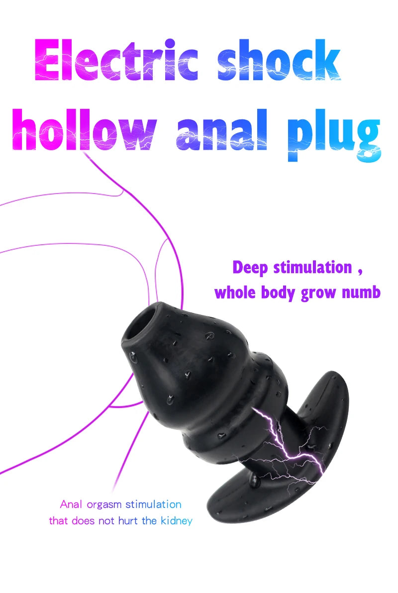 Electro Shock Sex Toy,Electric Pulse BDSM Anal Vagina Plug,Estim Jump Egg Dildo Vibrator,Electrical Clit/Ass/Prostate Stimulator