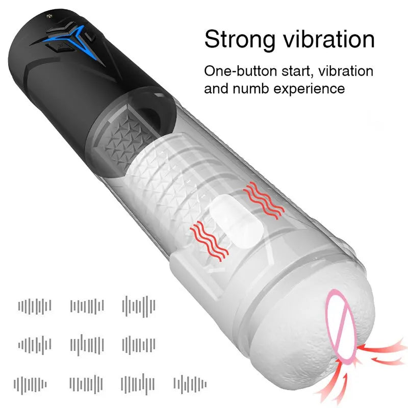 Jiuai Cheap Prise 3D Artificial Vagina Automatic Sucking Thrusting Masturbator Cup Adult Sex Toy For Men